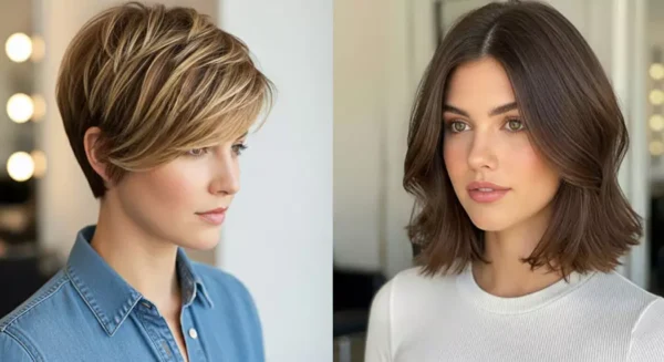 مدل های مو مناسب موهای کم‌پشت